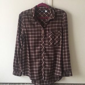 BDG button down flannel